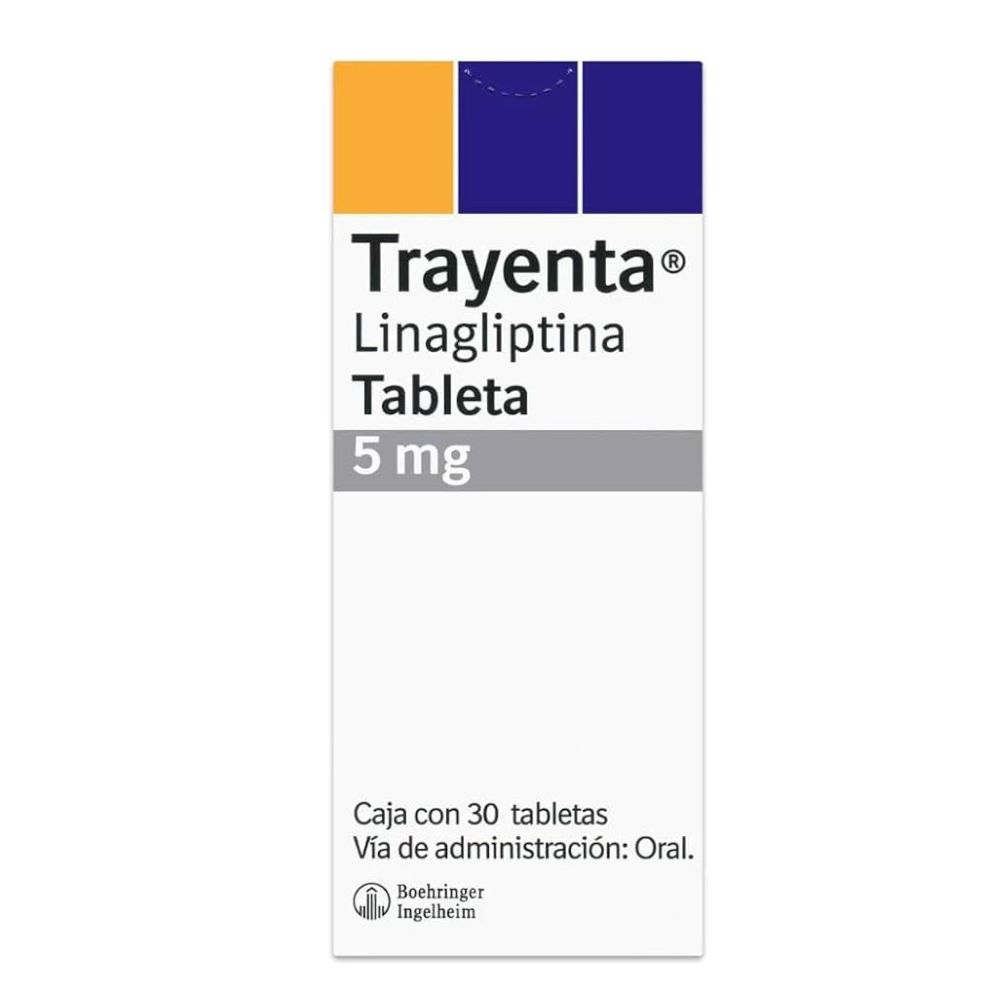 Trayenta 5 mg Oral 30 tabletas