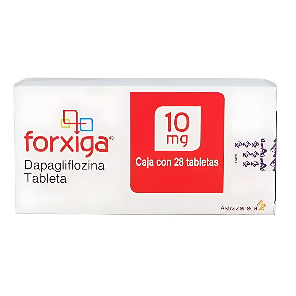 Forxiga 10mg 28 Tabletas