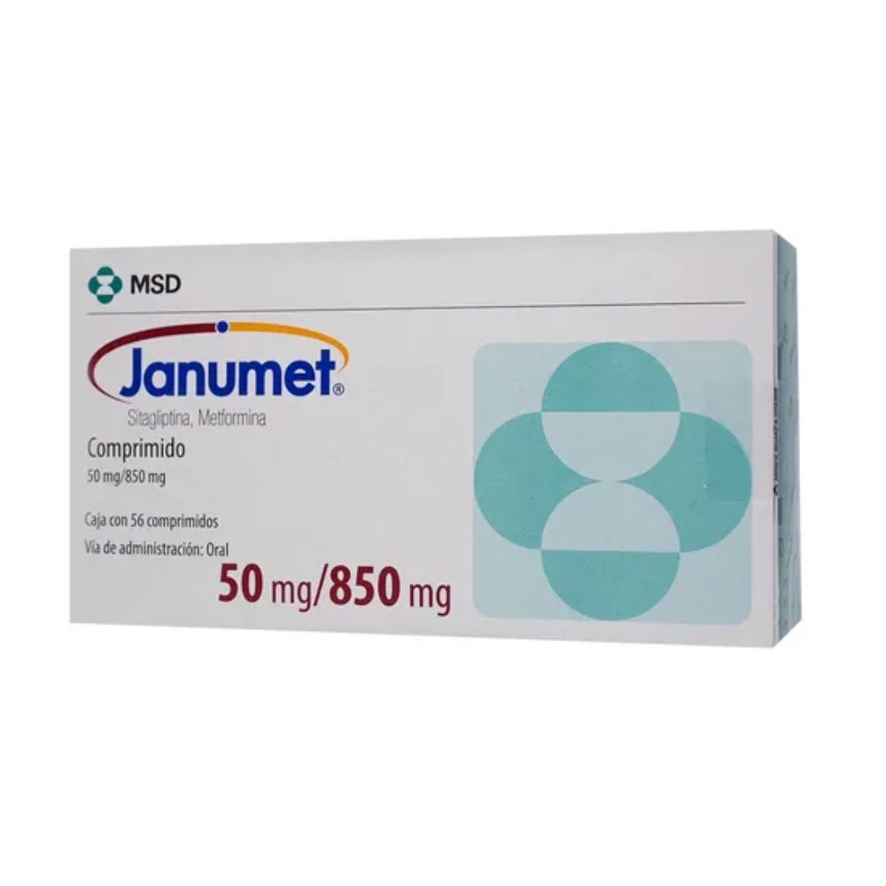 Janunet 50/850 56 Comprimidos.