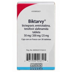 Biktarvy 50mg/200mg/25mg 30 Tabletas